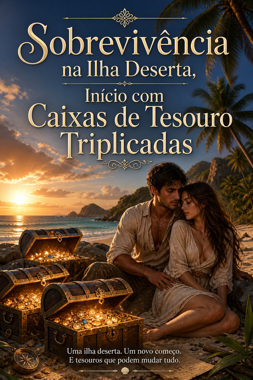 Sobrevivência na Ilha Deserta, Início com Caixas de Tesouro Triplicadas